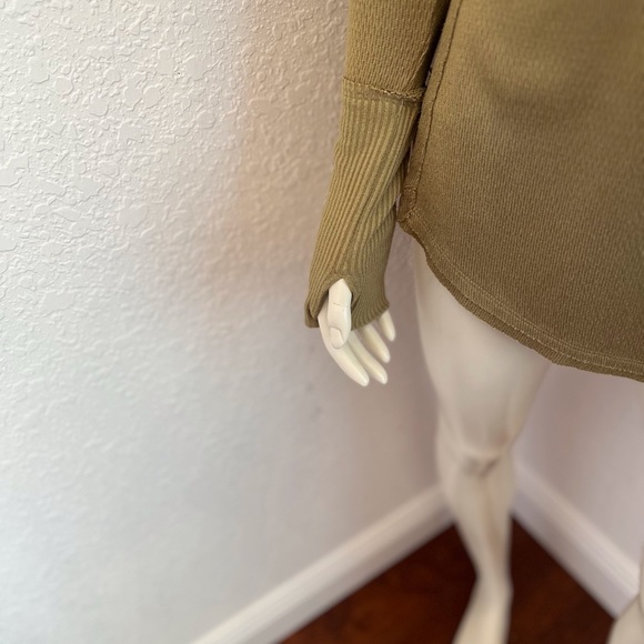 We the Free Snowy Thermal Shirt in Sunstone - Picture 9 of 13